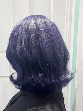 マティーナ ヘアー 池袋(Matina hair) 【バイオレット色 チャーリーとチョコレート工場より】