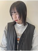 顔まわりニュアンスウルフ