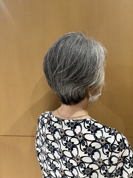 オーガニック ライフ 若葉 鶴ヶ島(organic+life) 40代50代60代ミセスふんわりショート