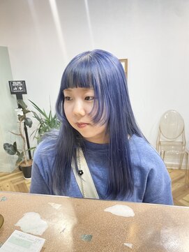 ラニヘアサロン(lani hair salon) ビビットブルー