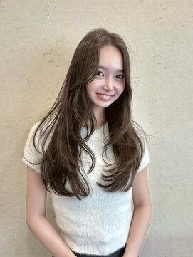 アンカーバイナチュラル(anchor by natural) 韓国風/レイヤー/小顔/髪質改善/透明感カラー