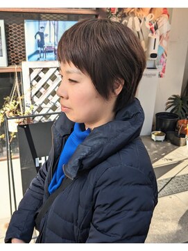 ヒカリス 東三国(HIKARIS) 笑顔溢れる/ショートヘア/イノアカラー