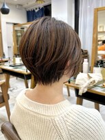 ペイジバイネオリーブ 吉祥寺店(Paige by Neolive)&nbsp;イメチェン/ハッシュカット/フルバング/レッドブラウン/吉祥寺R8