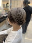 マッシュアンブレラカラーダブルカラーツーブロック髪質改善