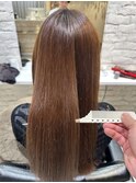 髪質改善サラサラプレミアム大人ガーリー韓国ロングAライン