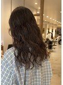 ロング×ウェーブパーマ