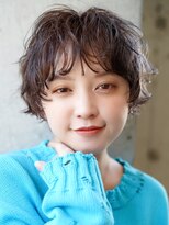 ライラ(Lyla)&nbsp;リラクシーなメッシーウェーブマッシュショート