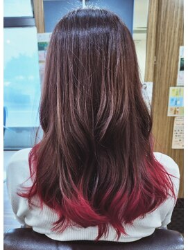 ウイッシュ 高松店(wish) 毛先カラー