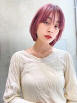 ケイト(kate)&nbsp;【kate 大宮】カシスピンク×マッシュボブ