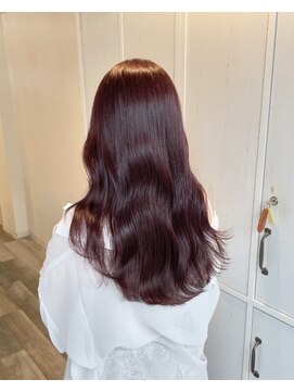 ルイス 宝塚(Luis) 黒髪/ボブルフ/ネビージュ/小顔/ワンレン/髪質改善/