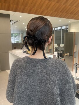 ローレンアオ(LOREN AO) 【LOREN AO】タイトアレンジ/リボンアレンジ/カチモリヘア