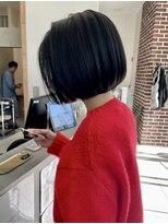 リコ ヘアアンドリラクゼーション(LICO HAIR&RELAXATION) 【LICO稲沢】黒髪ミニボブ