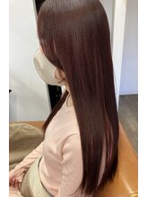 ヘアーアンドネイルトビラ(To villa) 艶のあるストレートスタイル