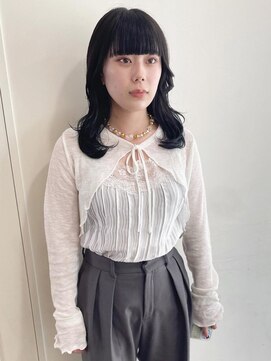 グリーン 渋谷(green) 【MIO】ネイビーブラック×韓国風