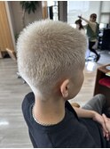 ホワイトおしゃれ坊主◎