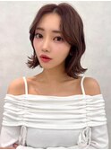 レイヤー/ネビージュ/韓国ヘア/イメチェン/縮毛矯正/中野/
