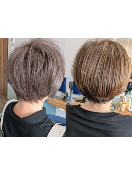 ショートヘアの魅力！乾かすだけで完成するスタイルで、毎日のスタイリングが楽しくなりますよ♪