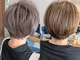 ルオム(LUOMU)の写真/ショートヘアの魅力！乾かすだけで完成するスタイルで、毎日のスタイリングが楽しくなりますよ♪