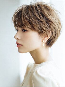 アルトリスト(Altruist Aging×HAIR&SPA) ☆イメチェンピンクベージュアンブレラカラー前髪クールショート