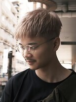 ボコカ(bococa)&nbsp;【macana指名】短髪ベリショブリーチベージュメンズ登戸