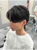 センターパート/ニュアンスパーマ/カルマパーマ/men's