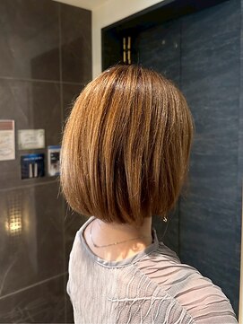 ヘアリゾート粋 トゥジュ 池袋東口店(tujuh) ショート/ボブ/ブラウンベージュ