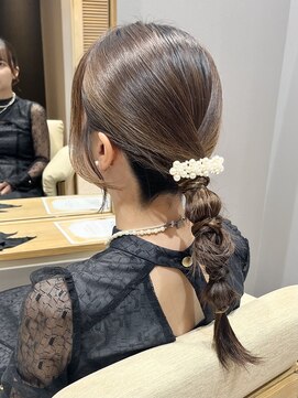 オーセンヘア(AUTHEN.HAIR) お呼ばれアレンジ　パーティーセット