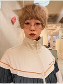 ハイトーン × マッシュショート