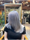 ハイライト/ダークアッシュ似合わせカットミディアムレイヤーe67