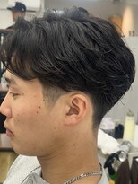 ナム 錦糸町(NAM)&nbsp;MEN'S HAIR/ブルーブラック/フェザーパーマ/錦糸町