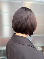 ブランシェ 春日井市民病院前店(BRANCHE) ぱつっとbob×ショコラブラウン