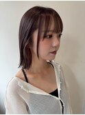 千葉駅/ミルクティーブロンド/ダークブルー/デジタルパーマ