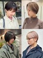 ReFa認定プレミアムサロン 全席個室美容室 Zina ガーデンズ千早【6/27OPEN(予定)】&nbsp;ショート・ショートボブなど幅広いショートスタイル得意です♪