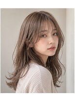 ヘアアンドメイク アース 入間店(HAIR&MAKE EARTH) オリーブベージュ韓国レイヤー