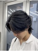 フェザーパーマセンターパートシャドウパーマサーフカール