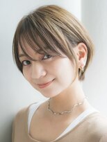 アリエッタ ギンザツー(ARIETTA GINZA2) 20代30代40代50代小顔ひし形ショートボブ丸み前下がり