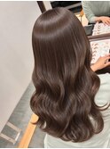 艶カラー大人可愛い抜け感簡単スタイリングハイライトカラー