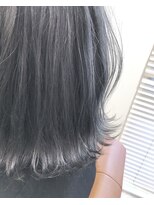 レンク(LENC)&nbsp;Coast.シルバーアッシュ×ブリーチ×外国人風カラー