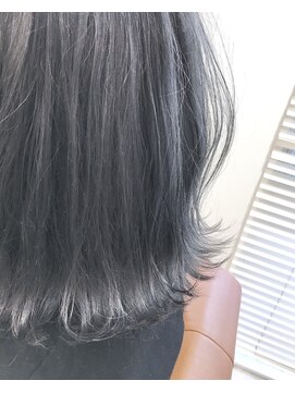 レンク(LENC) Coast.シルバーアッシュ×ブリーチ×外国人風カラー