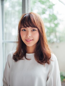 美容室 リズヘアー 稲毛店(Riz hair) ナチュラルストレートロング【稲毛】