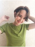  LuTa☆吉祥寺ハンサム小顔ショート×オリーブカラー