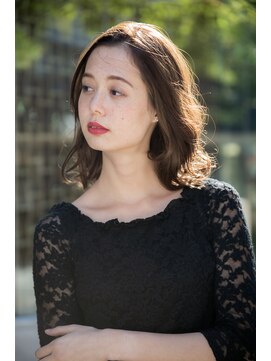 アクアオモテサンドウ(ACQUA omotesando) 大人かわいいネオウルフくびれヘア【熊谷安史】３