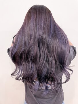 オル(Olu) 【MASAYA】ラベンダーアッシュ×艶ロング