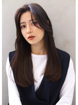 ロゼ 甲子園口(Rose) 【ROSE】チョコブラウン＿＿髪質改善ストレート