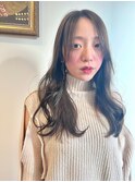 ブリーチなし柔らかオリーブグレージュ