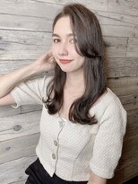 ニスル 町田店(NISURU)&nbsp;似合わせカット/大人ガーリー/ダークアッシュ/着物/町田/町田駅