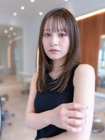 20代30代可愛い/シルキーベージュ/レイヤーカット/小顔