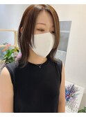 Mimosa 切りっぱミディアム #ヘイリーボブ