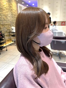 ビーハイブ 一番町店 アヴェダ(BEHIVE) まとめても可愛い顔周りカット