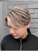 カット＋バレイヤージュ